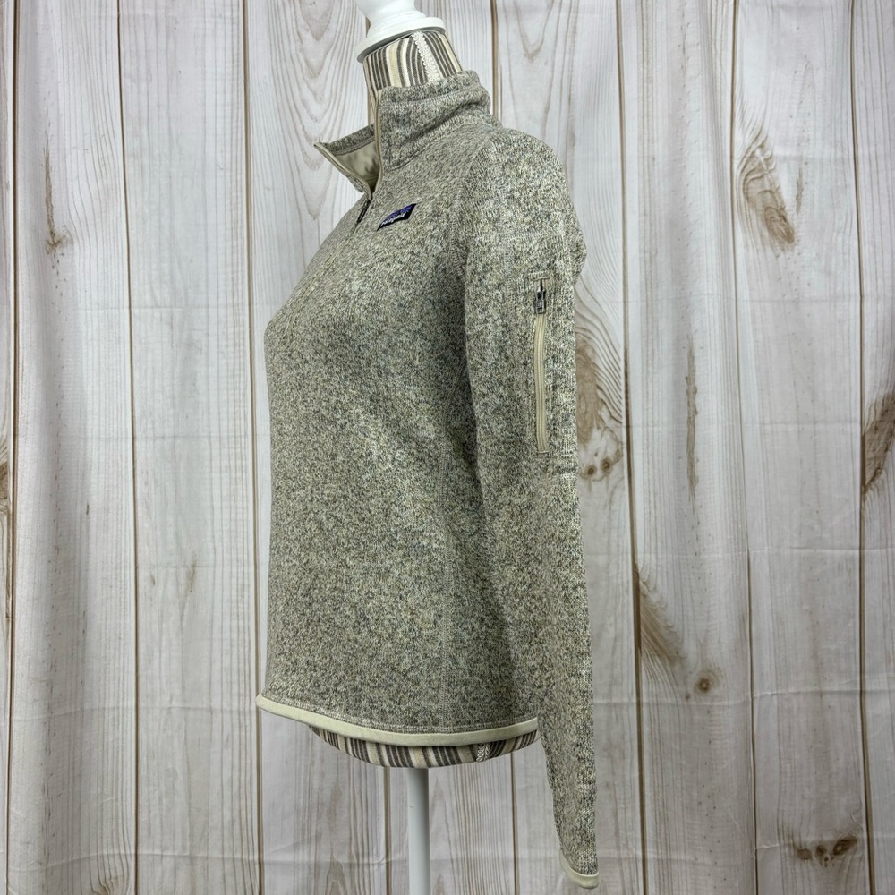 Patagonia Better Sweater 1/4 Zip Pull Over Fleece Long Sleeve Pelican Size Small - Picture 2 of 14